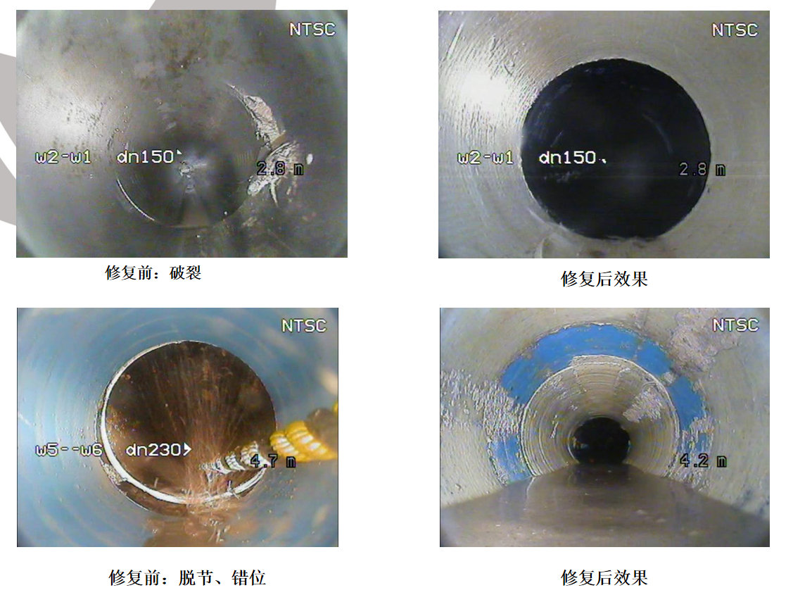 非开挖修复管道